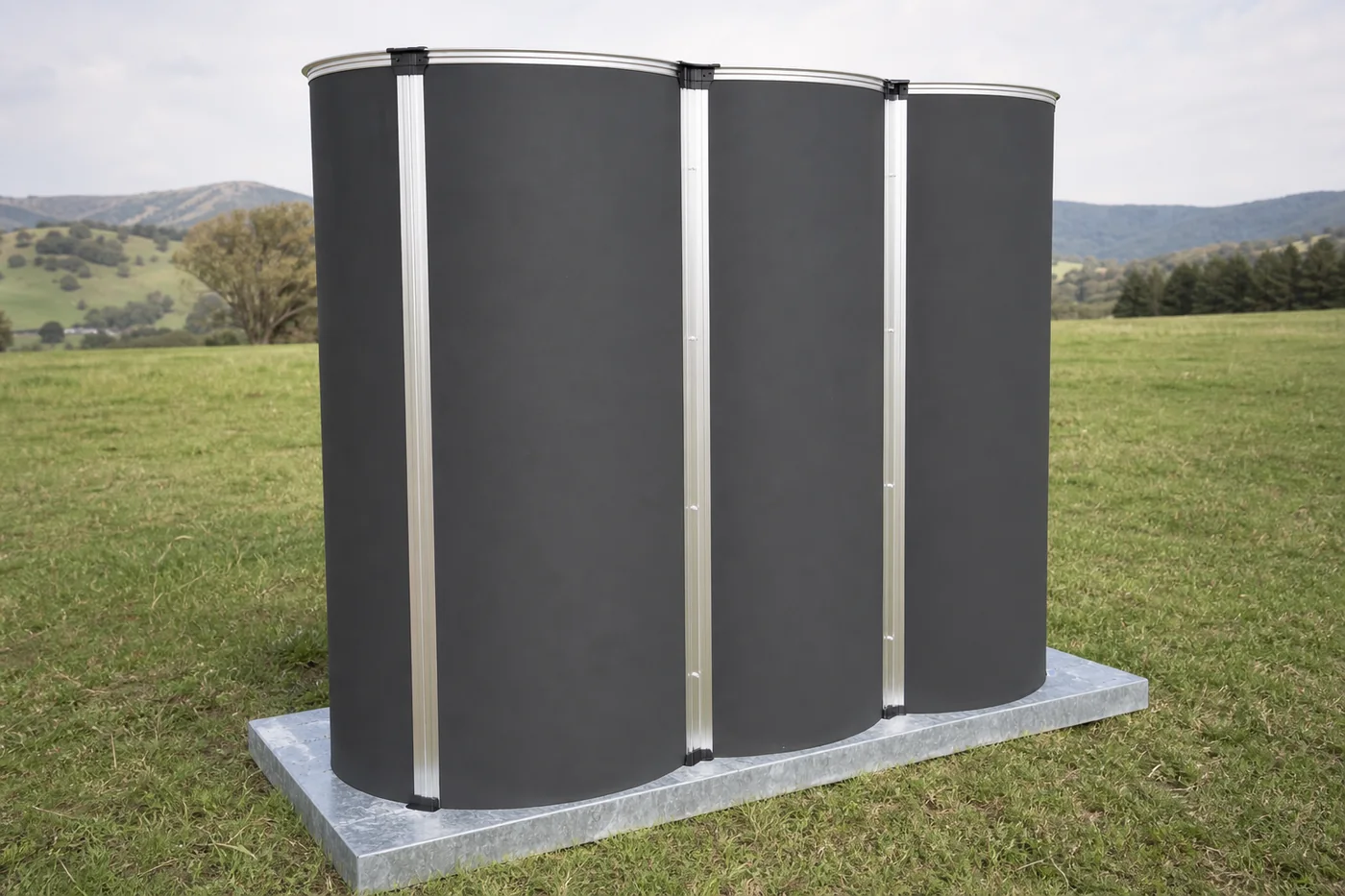 MyTankCo 5,000L slimline modular water tank